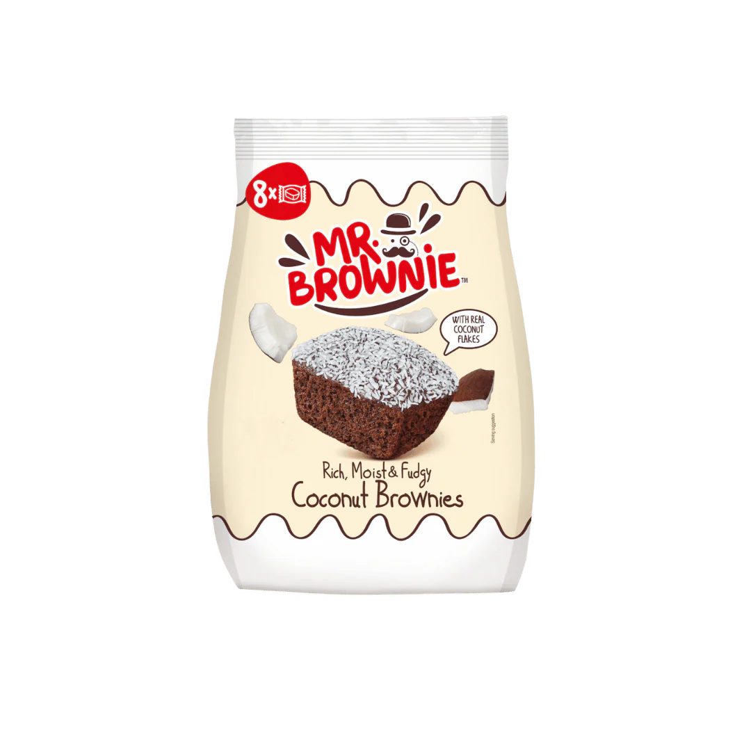 Mr. Brownie Coconut Brownies