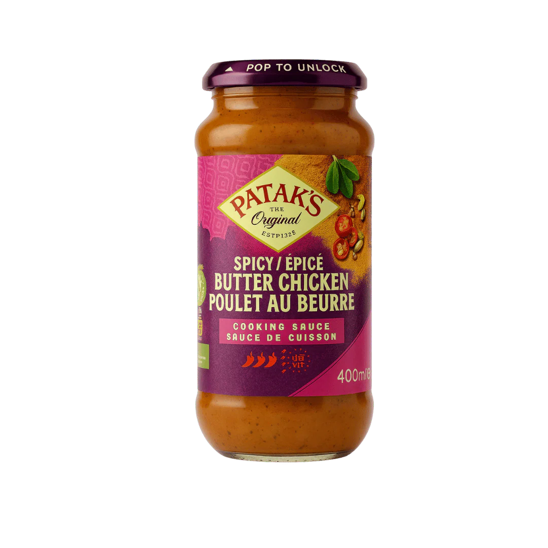 Patak’s Spicy Butter Chicken Cooking Sauce