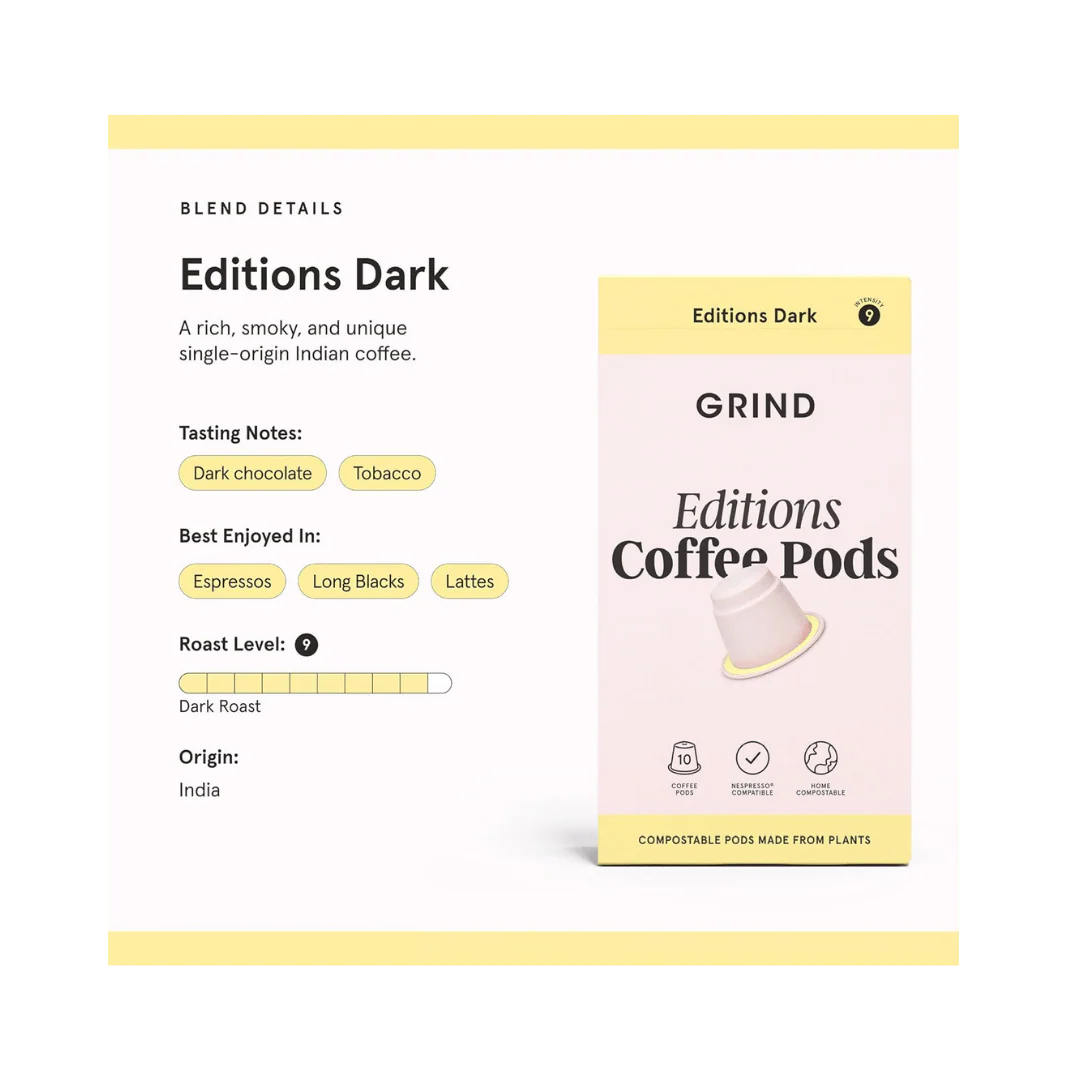 Grind India Edition Dark Coffee Pods - Image 2