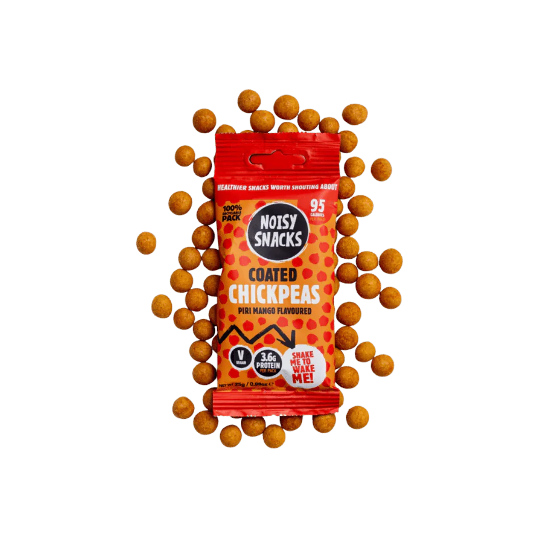 Noisy Snacks Piri Mango Coated Chickpeas