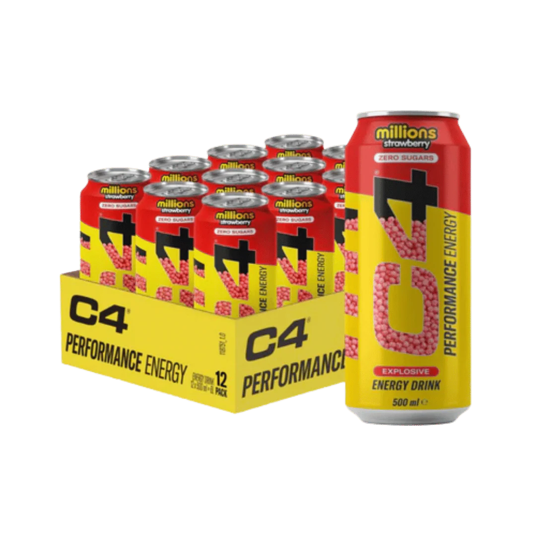 C4 Performance Energy Millions Strawberry Flavour