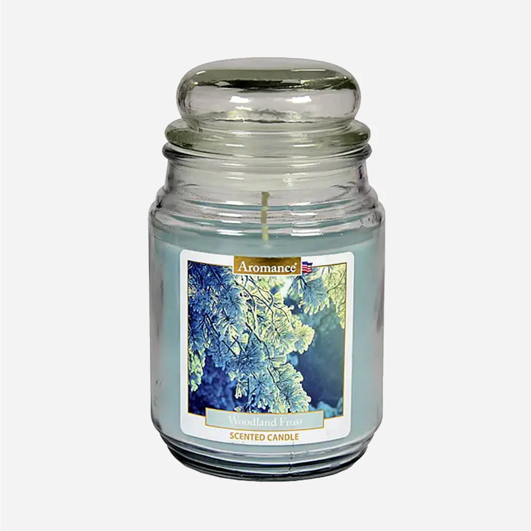 Aromance USA Woodland Frost Scented Candle Jar
