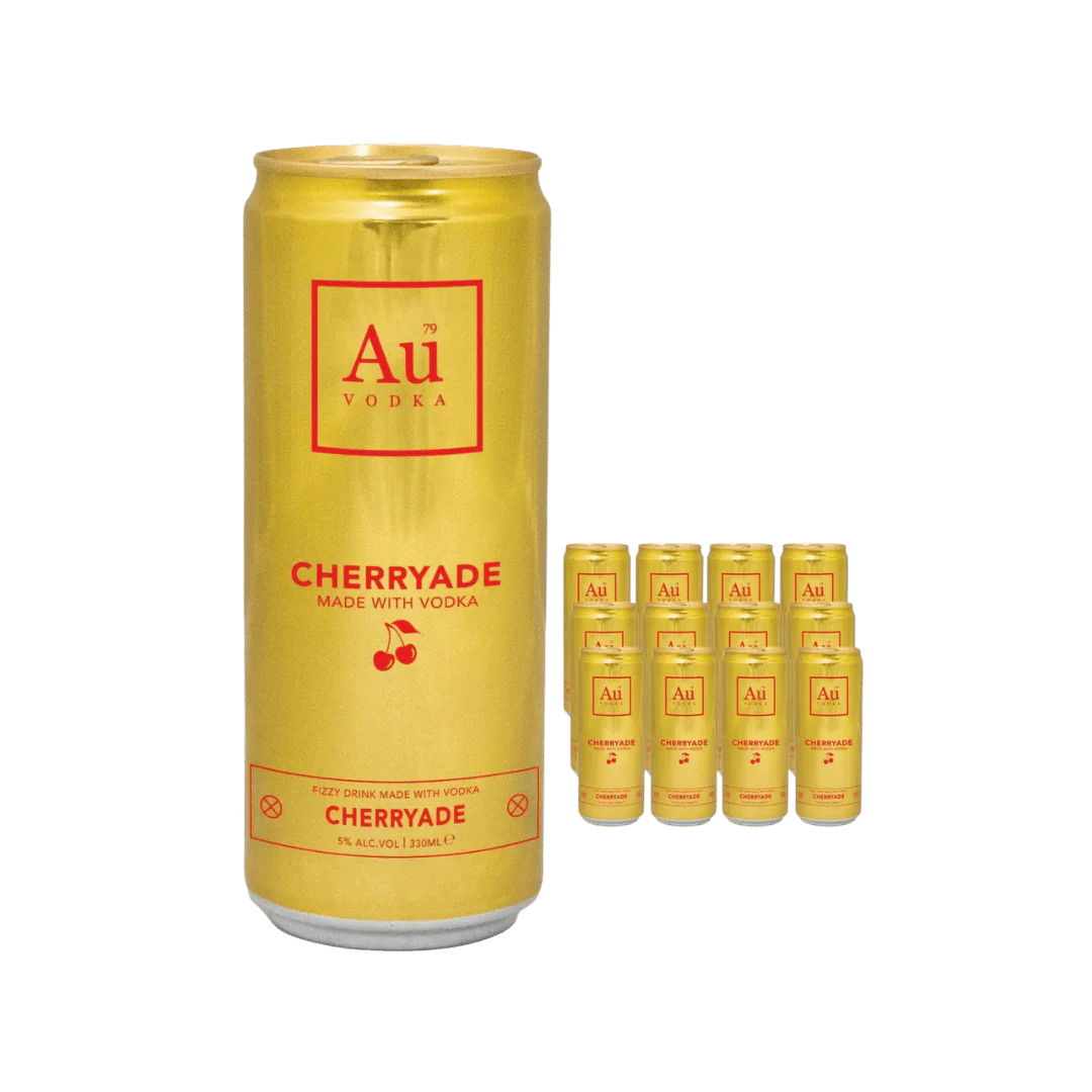 AU Vodka Cherryade Cans