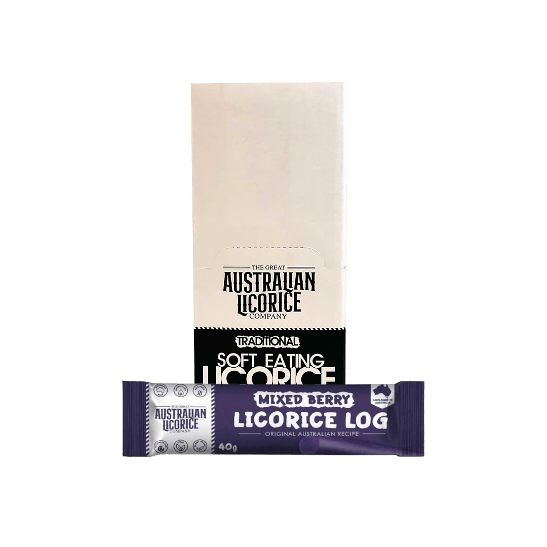 The Great Australian Licorice Company Mixed Berry Soft Eating Licorice