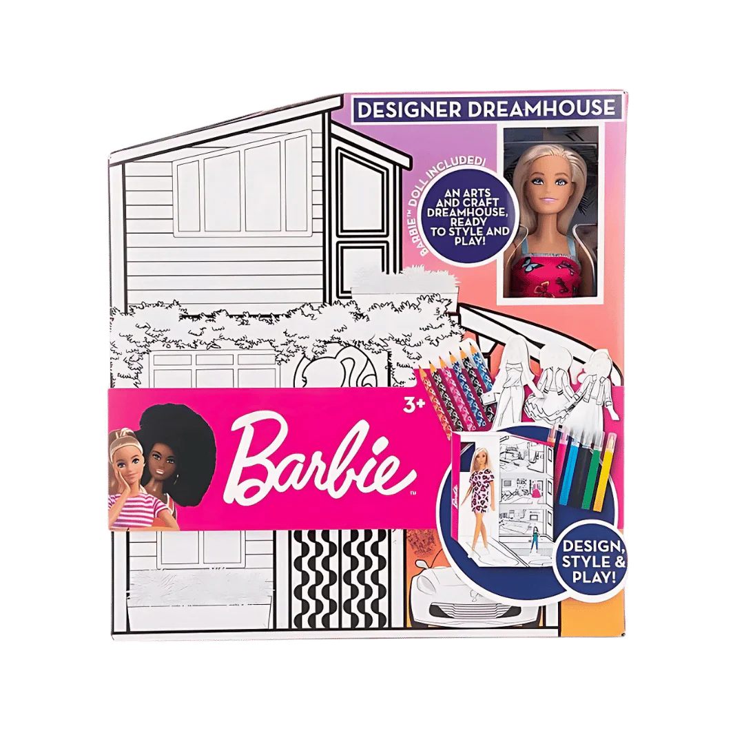 Barbie Doll Designer Dreamhouse Design Style & Play - Image 2