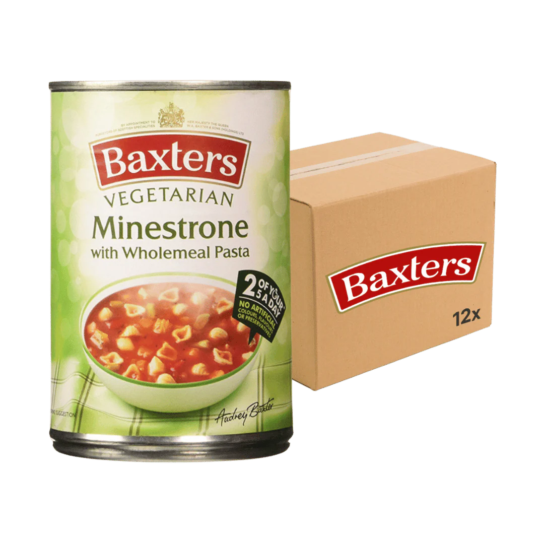Baxters Vegetarian Minestrone With Wholewheat Pasta