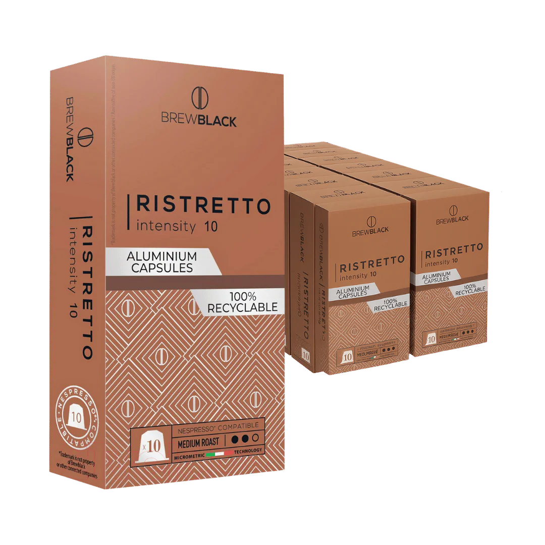 BrewBlack Ristretto Coffee Pods