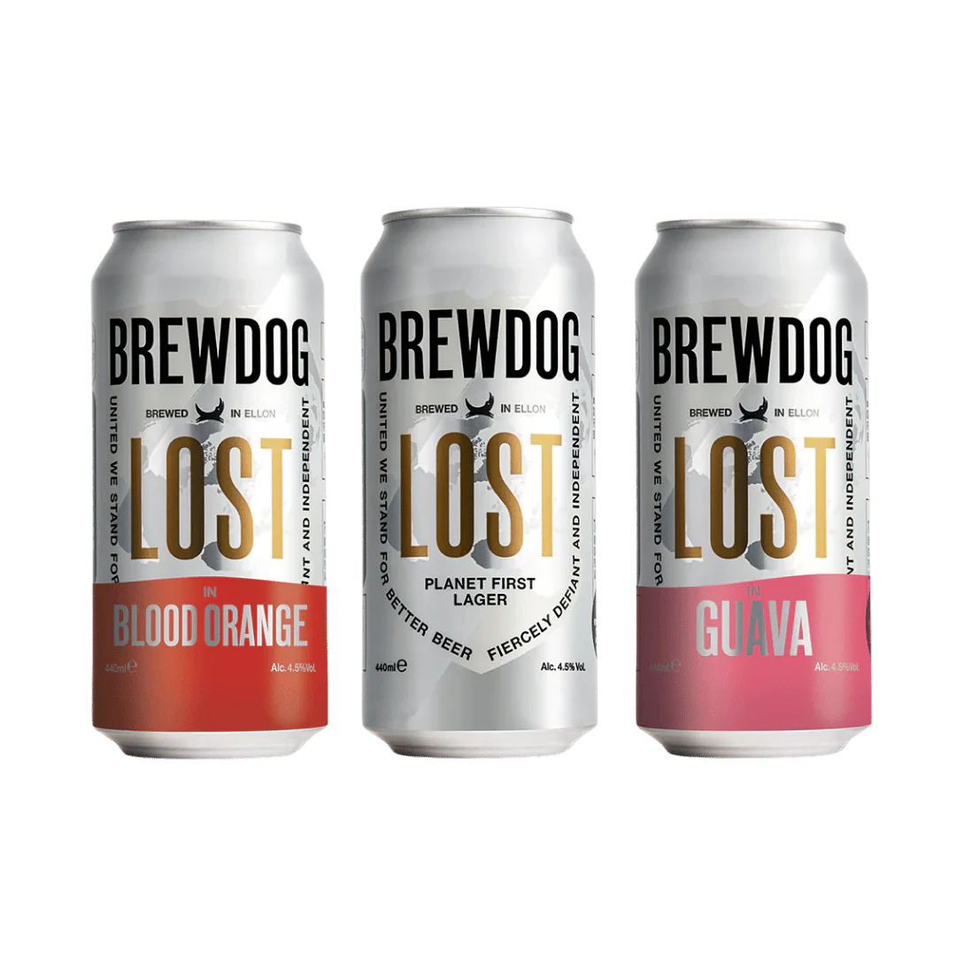 Brewdog Lost Lager Fruit Infused Beer Mixed Pack - Image 2