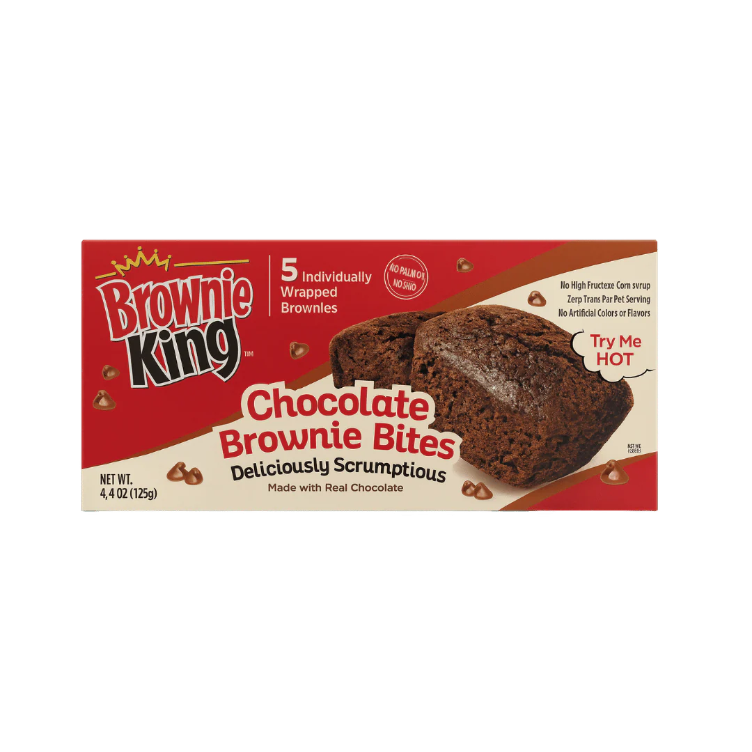 Brownie King Chocolate Brownie Bites