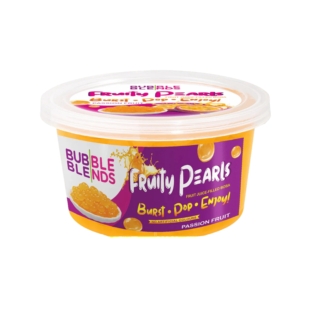 Bubble Blends Fruity Pearls Passion Fruit