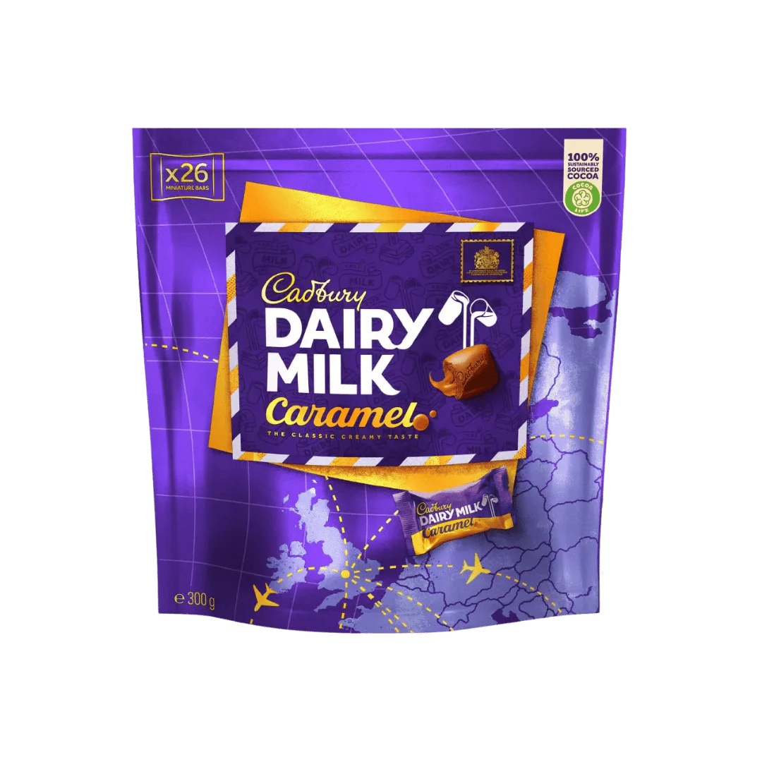 Cadbury Dairy Milk Caramel Miniatures Pouch