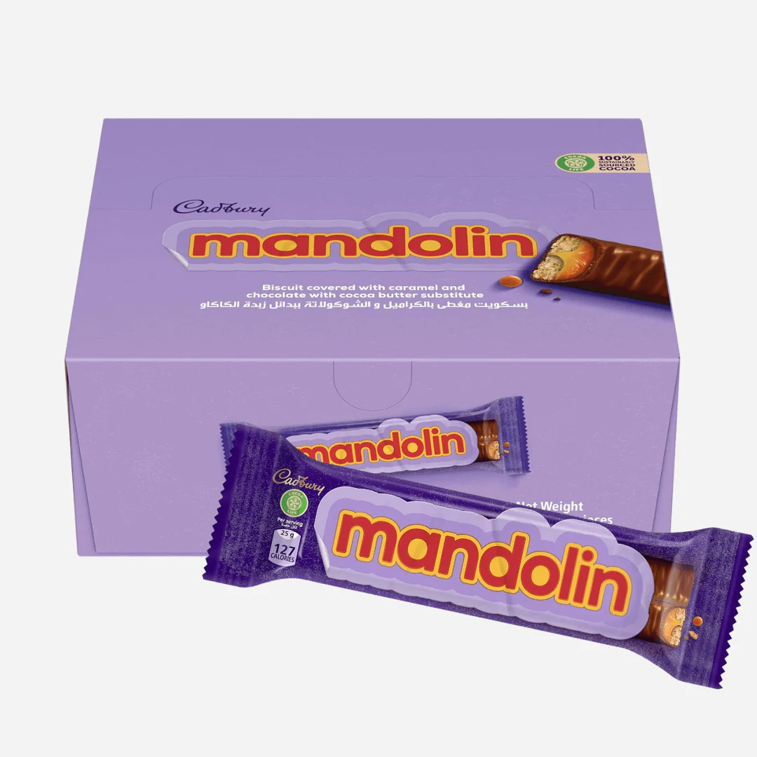 Cadbury Mandolin Caramel Chocolate Biscuit Bars