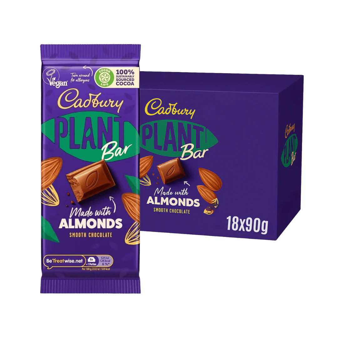 Cadbury Plant Made With Almonds Smooth Vegan Chocolate