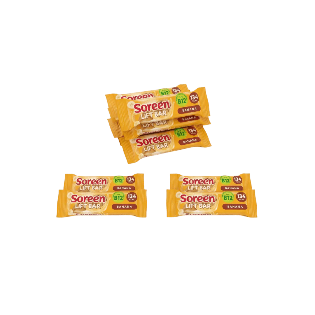 Case (10) Soreen Lift Bars Banana