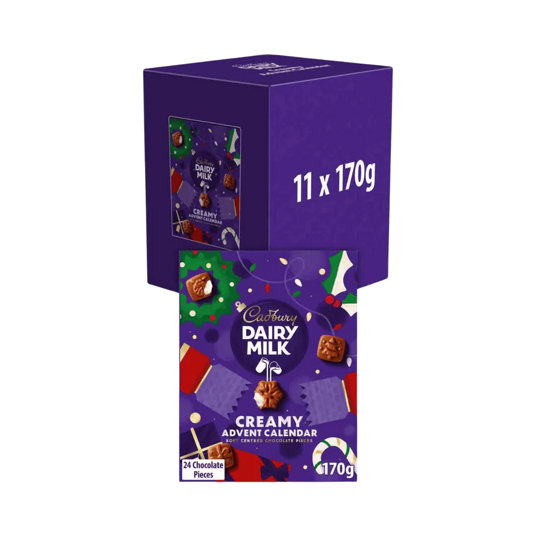Case (11) Cadbury Dairy Milk Creamy Advent - Image 2