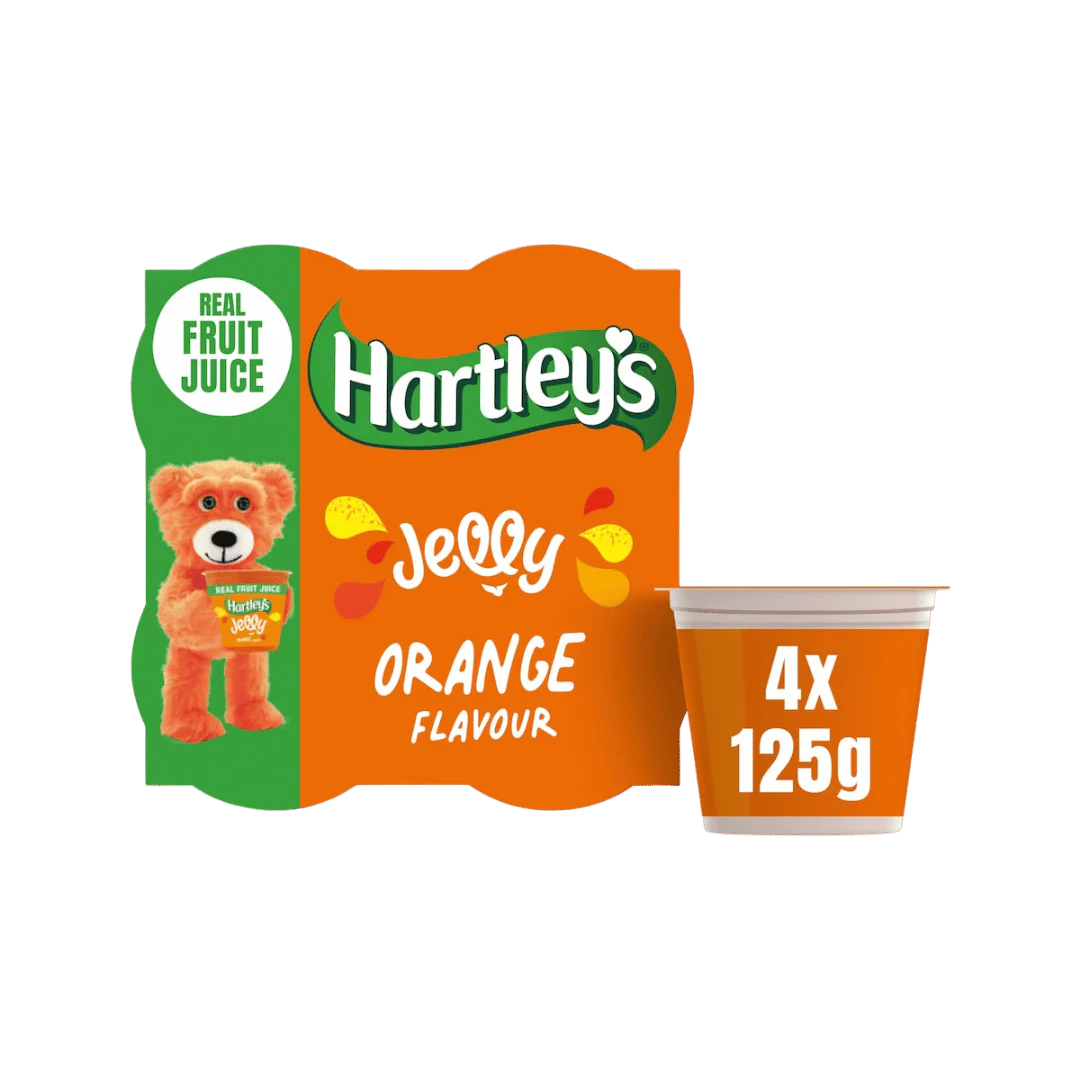 Hartley's Orange Jelly Pots