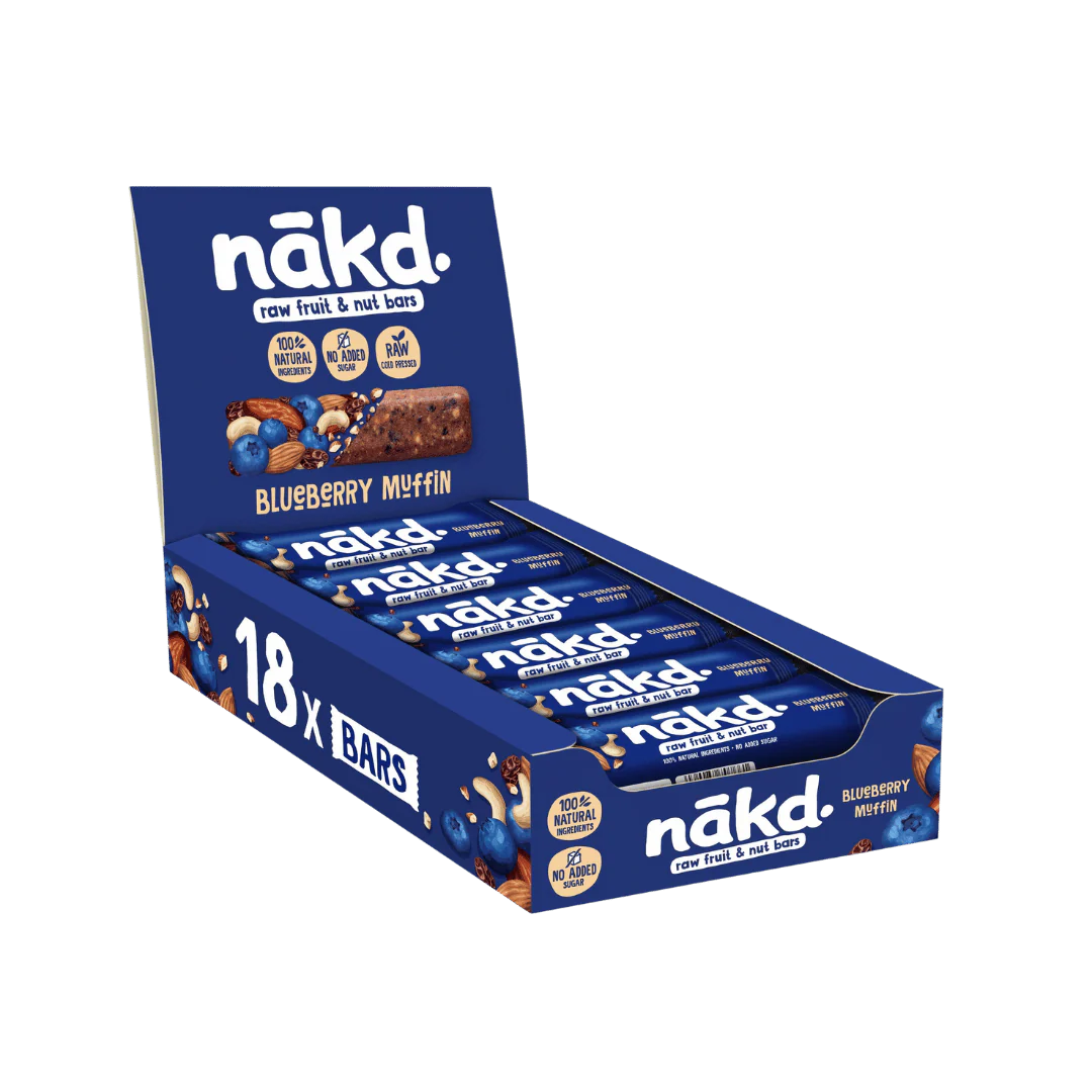 Naked Blueberry Muffin Bars