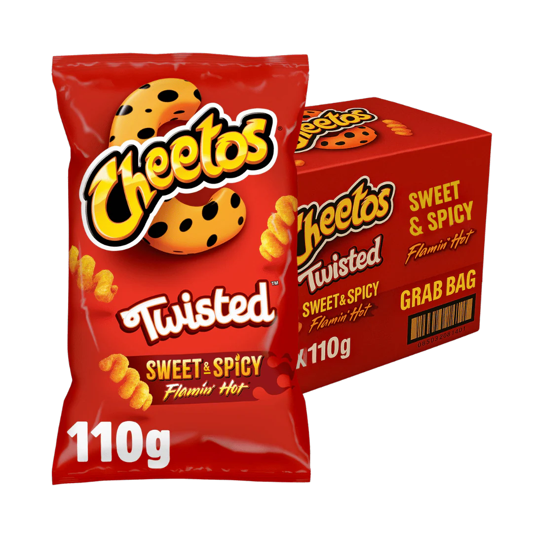 Cheetos Twisted Sweet & Spicy Flamin' Hot