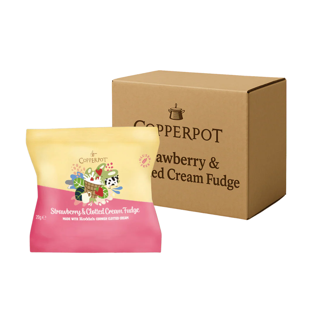 Copperpot Strawberry & Cream Fudge Duo
