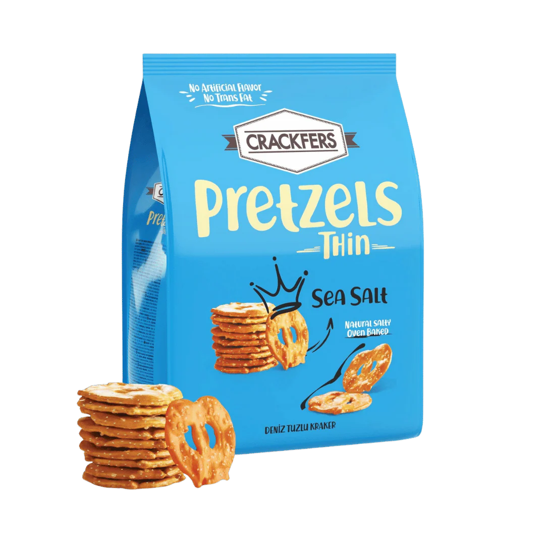 Crackfer Pretzels Thin Sea Salt