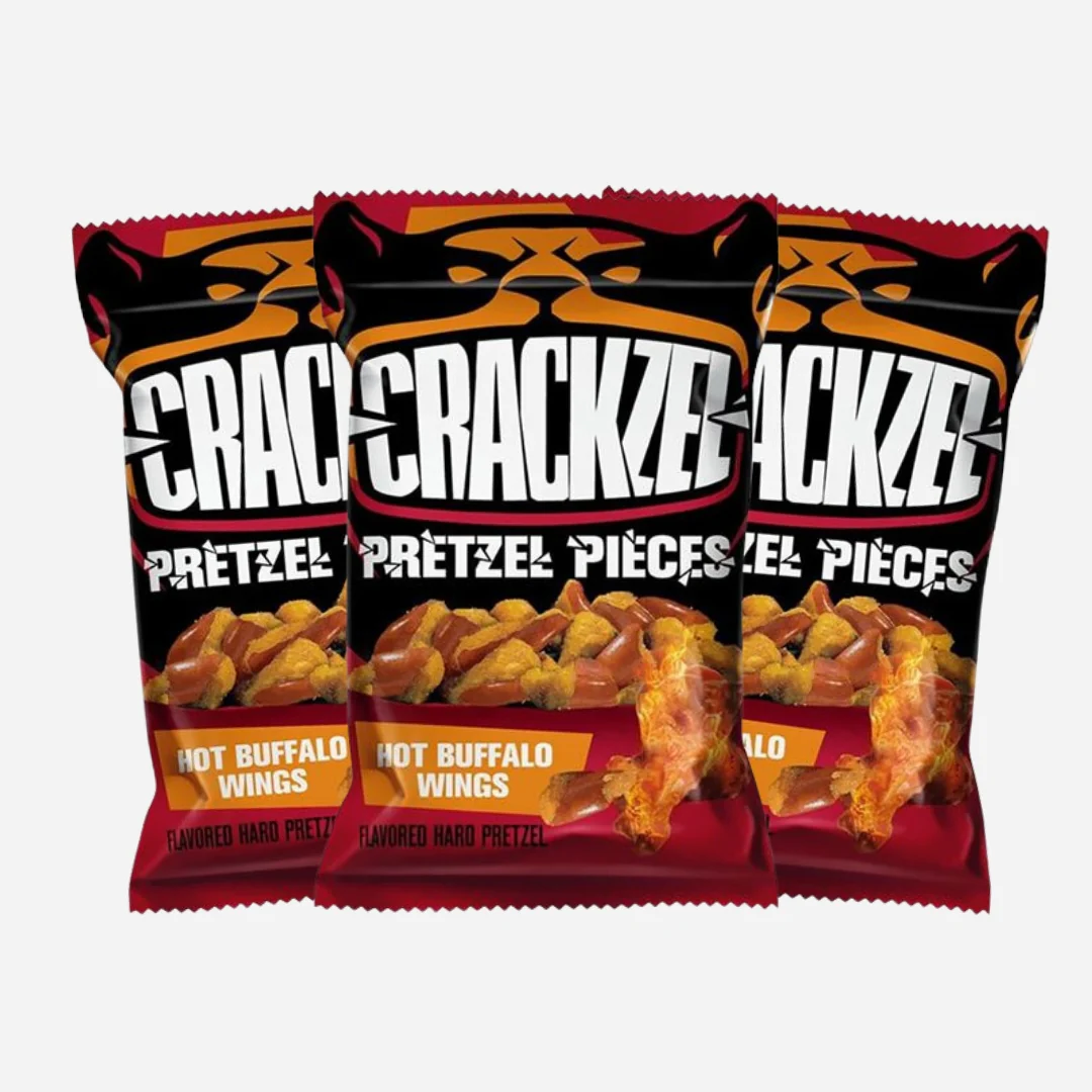 Crackzel Pretzel Pieces Hot Buffalo Wings