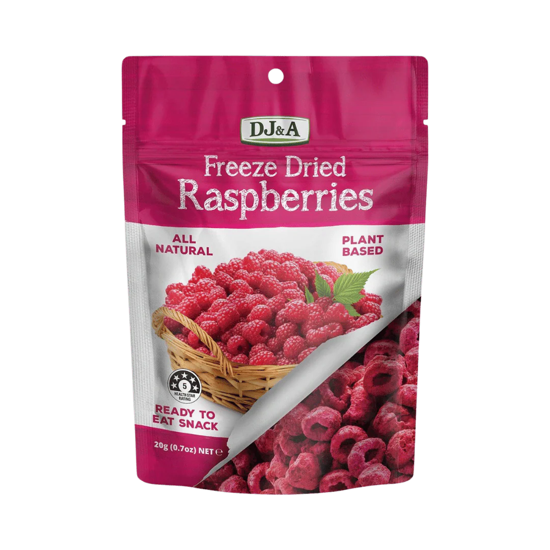 DJ & A Freeze Dried Raspberries