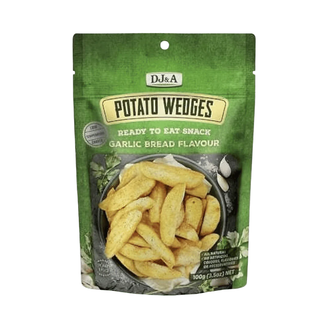 DJ & A Potato Wedges Garlic Bread Flavour