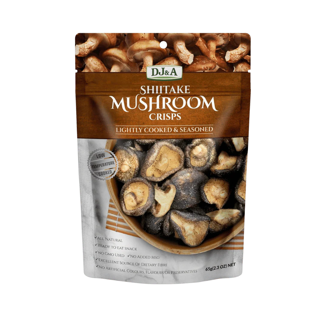 DJ & A Shiitake Mushroom Crisps
