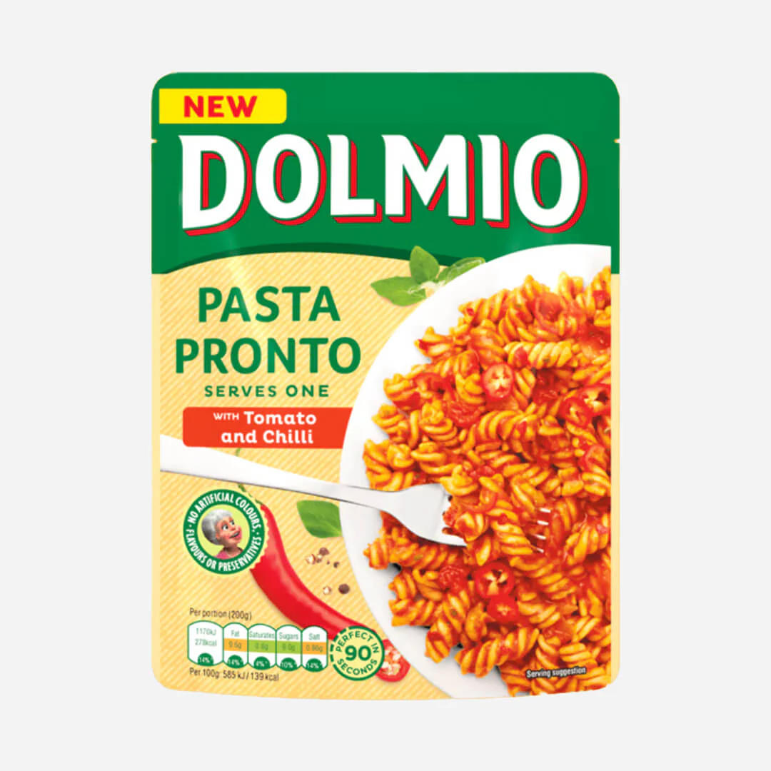 Dolmio Pasta Pronto with Tomato and Chilli
