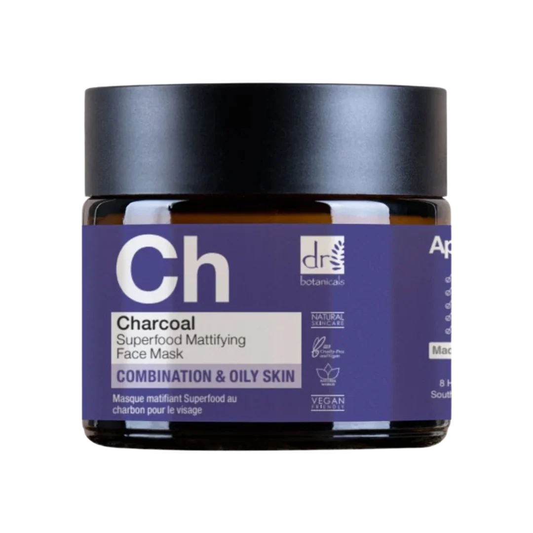 Dr Botanicals Charcoal Superfood Mattifying Face Mask