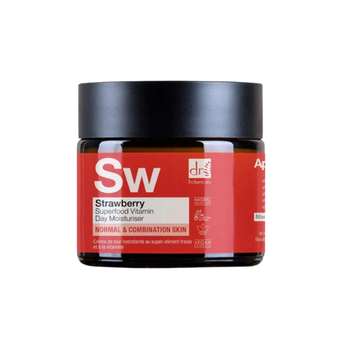 Dr Botanicals Strawberry Superfood Vitamin C Day Moisturiser