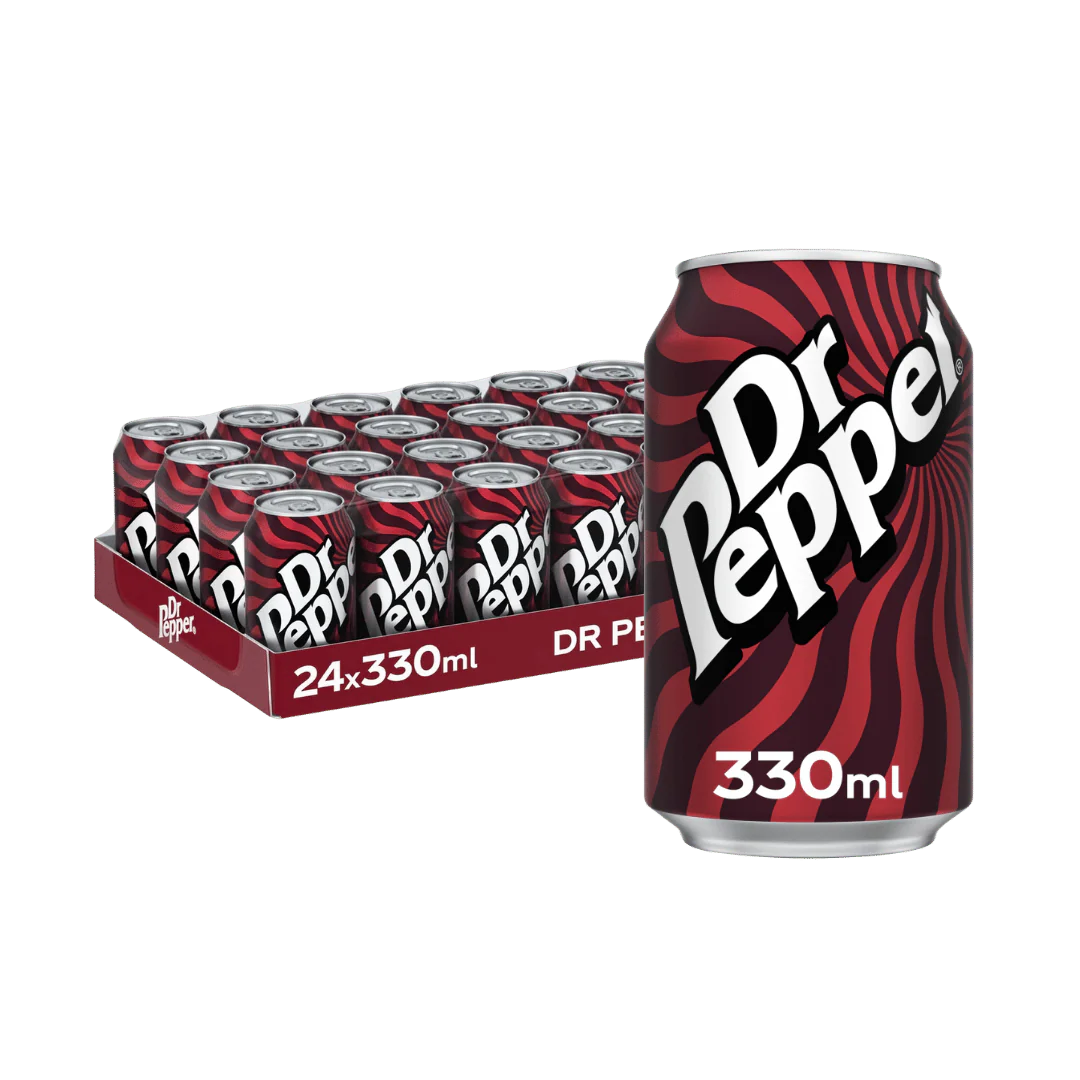 Dr Pepper Sparkling Fruit Flavoured Soft Drink