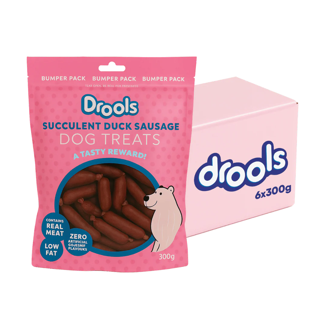 Drools Succulent Duck Sausage Dog Treats