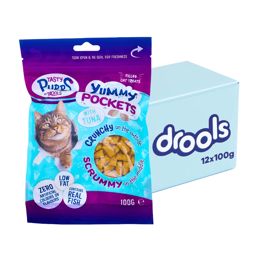 Drools Yummy Cat Treat Biscuits With Tuna