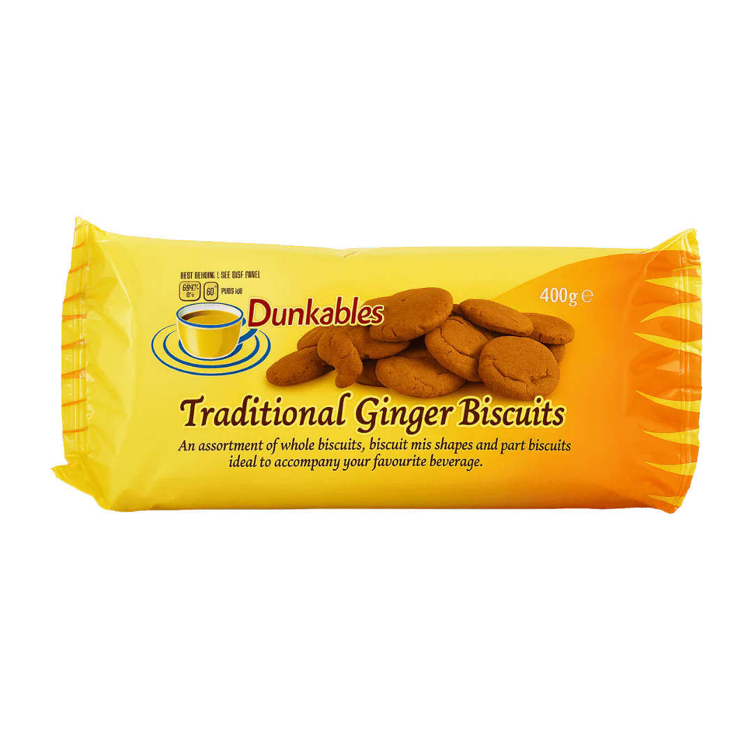 Dunkables Traditional Ginger Biscuits