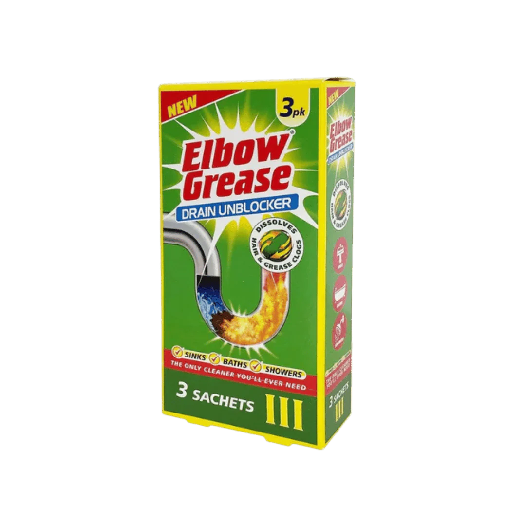 Elbow Grease Drain Unblocker Sachets