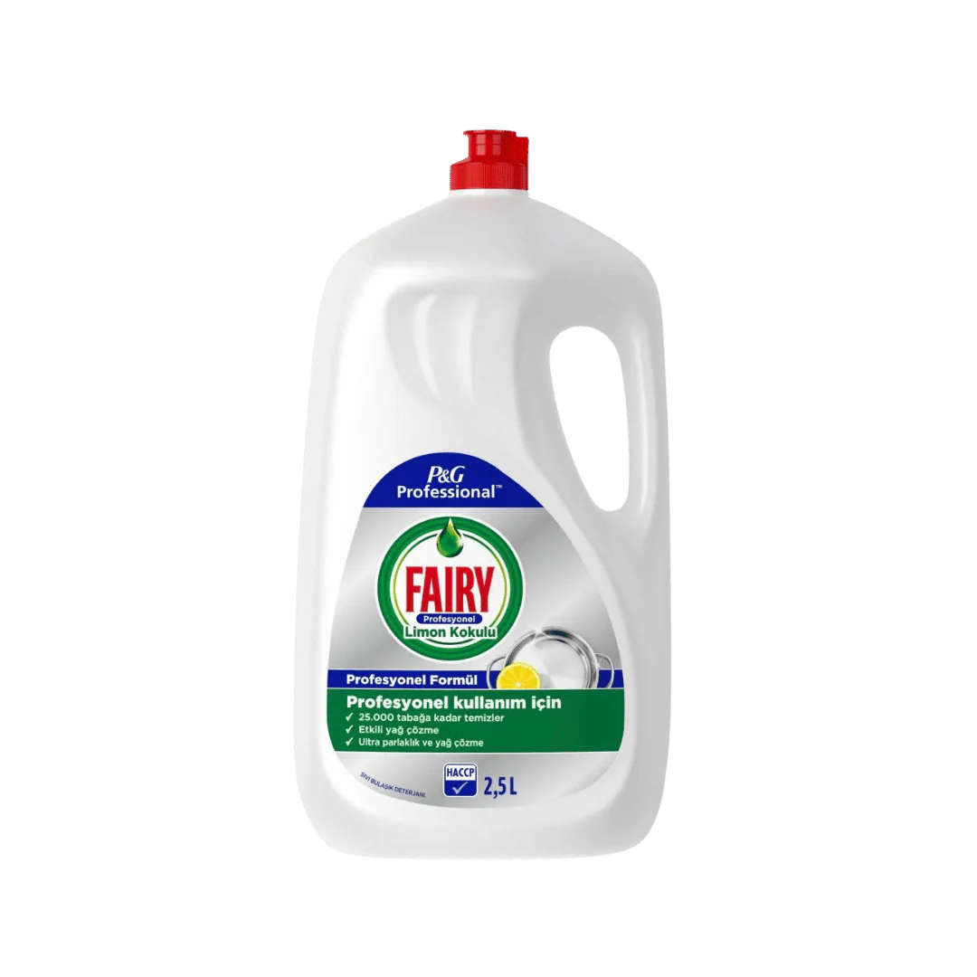 Fairy Professional Lemon Washing Up Liquid 2.5L