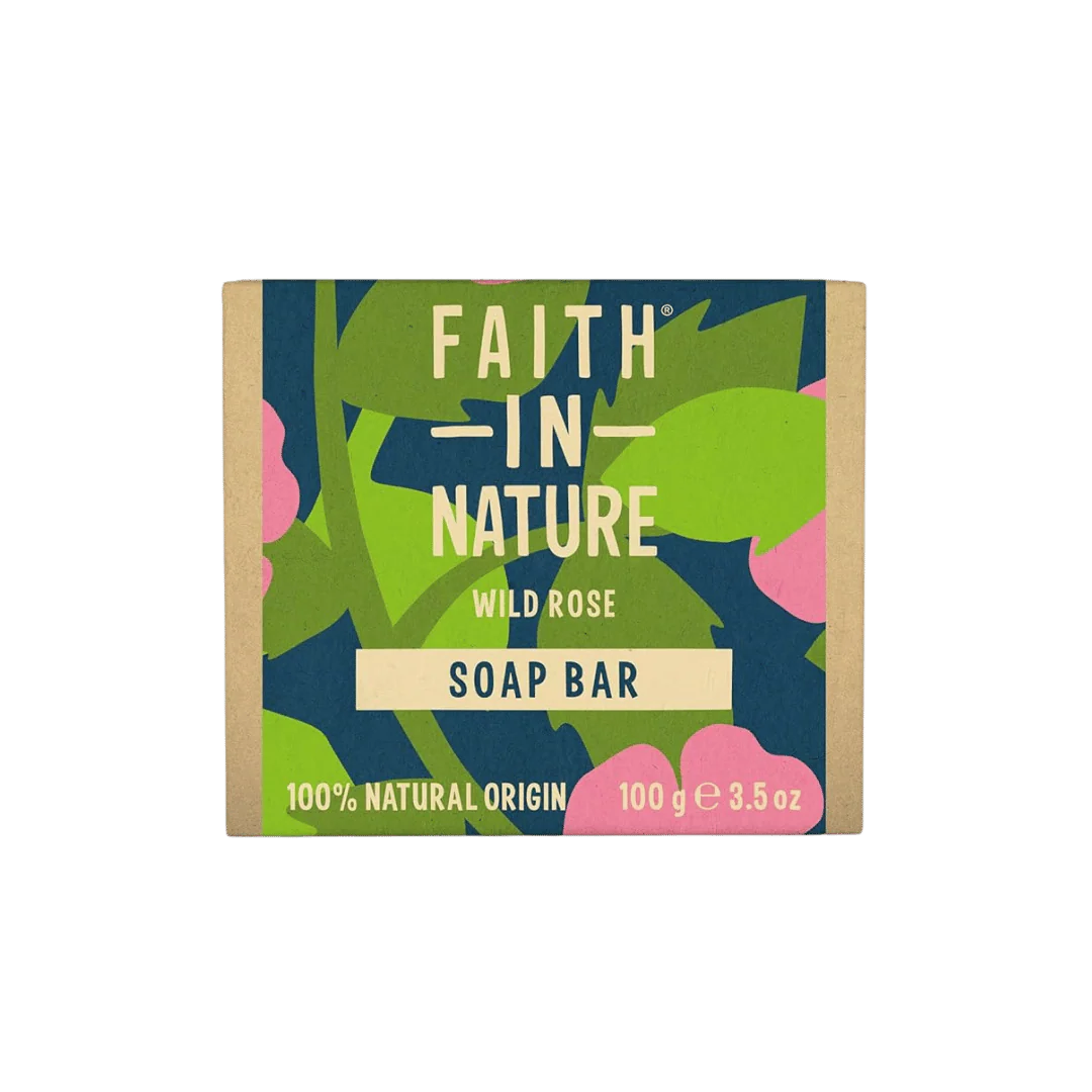 Faith In Nature Wild Rose Soap Bar