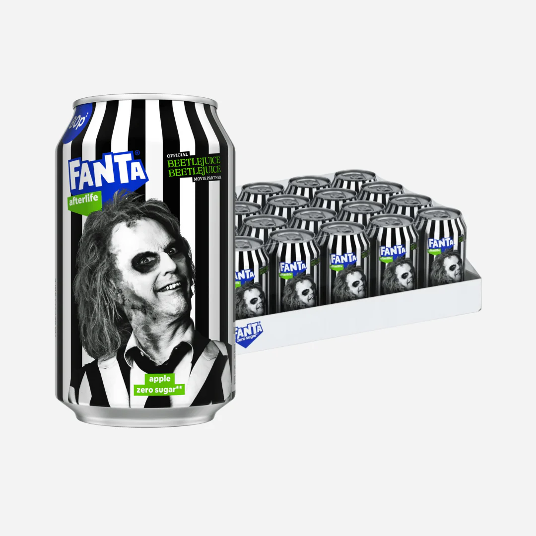 Fanta Apple Afterlife Beetlejuice Zero Sugar