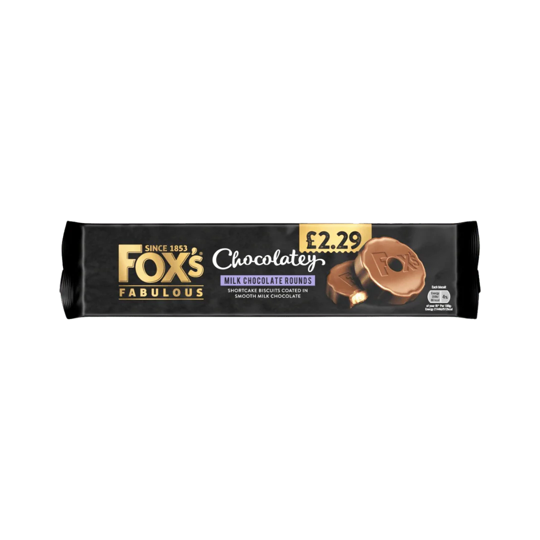 Fox's Fabulous Chocolatey Milk Chocolate Rounds