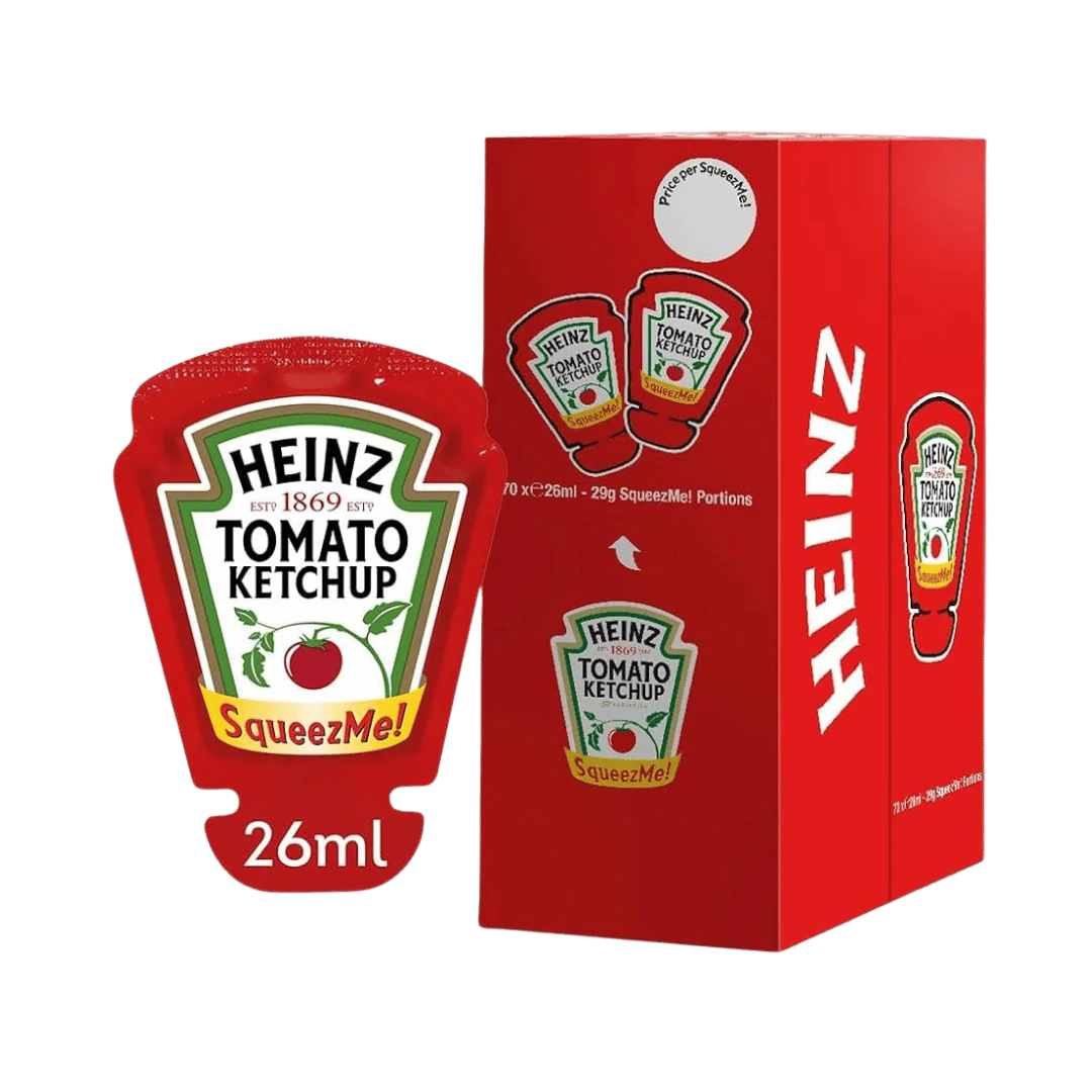 Heinz Tomato Ketchup SqueezMe! Portions