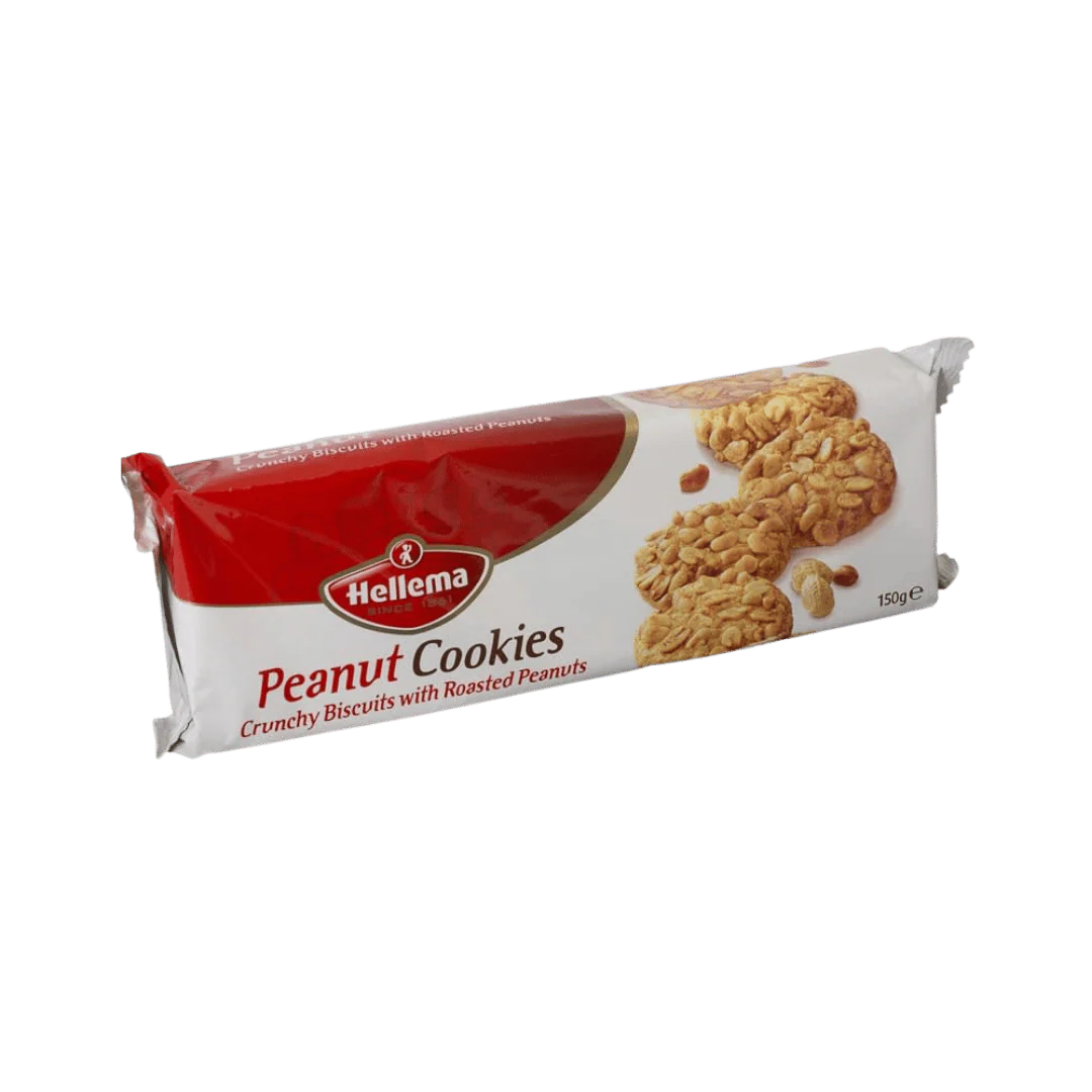 Hellema Crunchy Roasted Peanut Cookies Biscuits