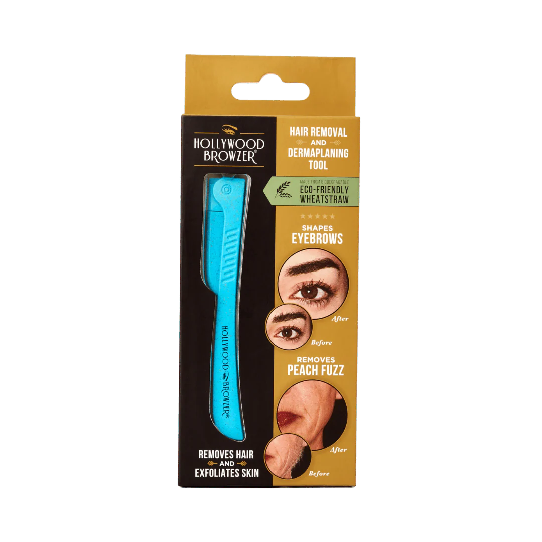 Hollywood Browzer Dermaplaner Facial Hair Removal & Skin Exfoliation