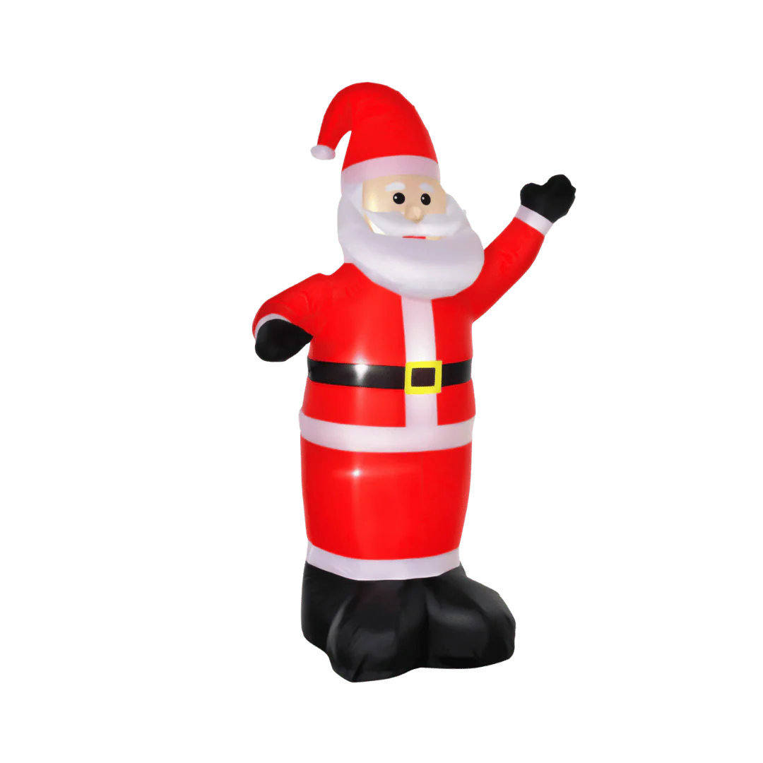 Inflatable Light Up Giant Santa Decoration