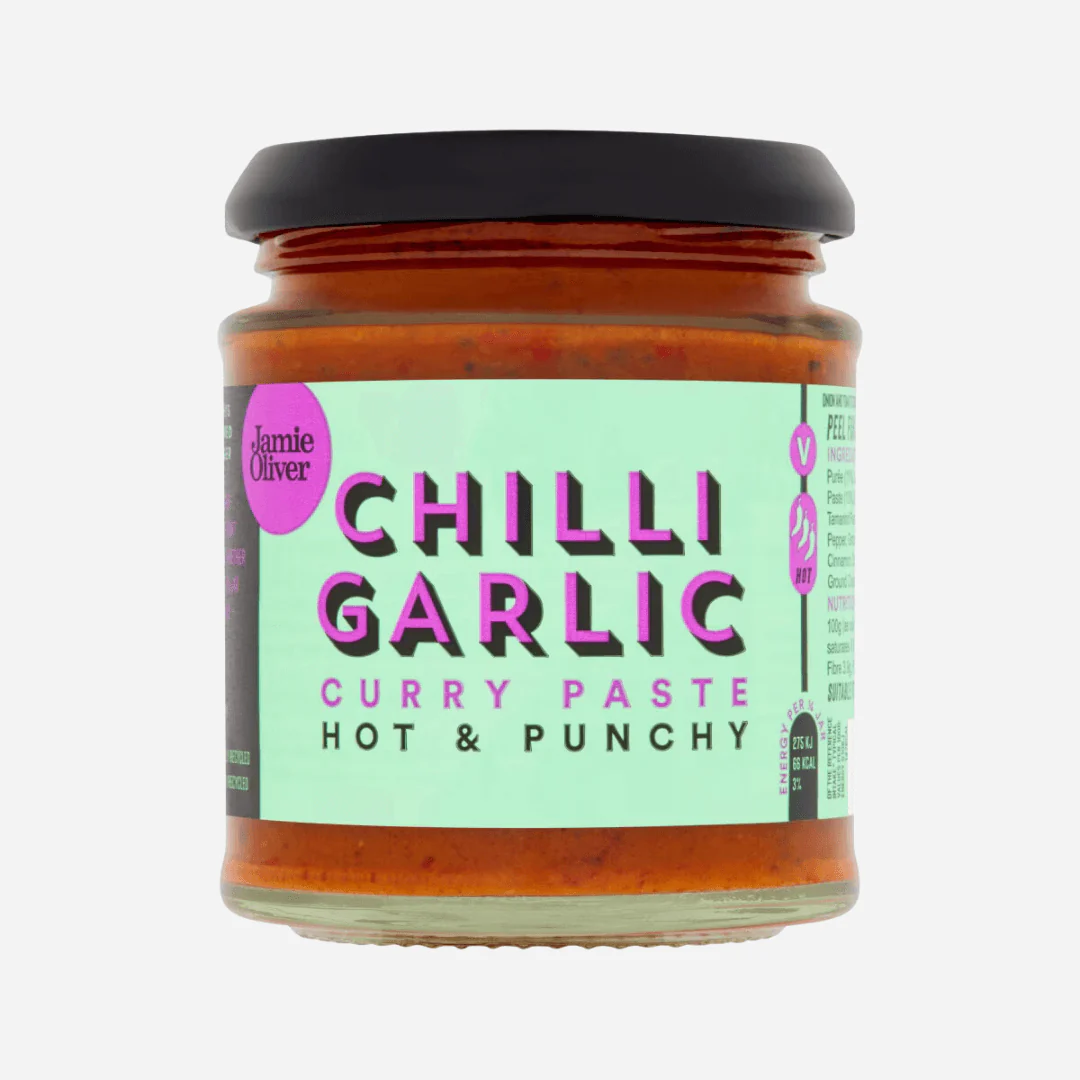 Jamie Oliver Chilli Garlic Hot & Punchy Curry Paste - Image 2
