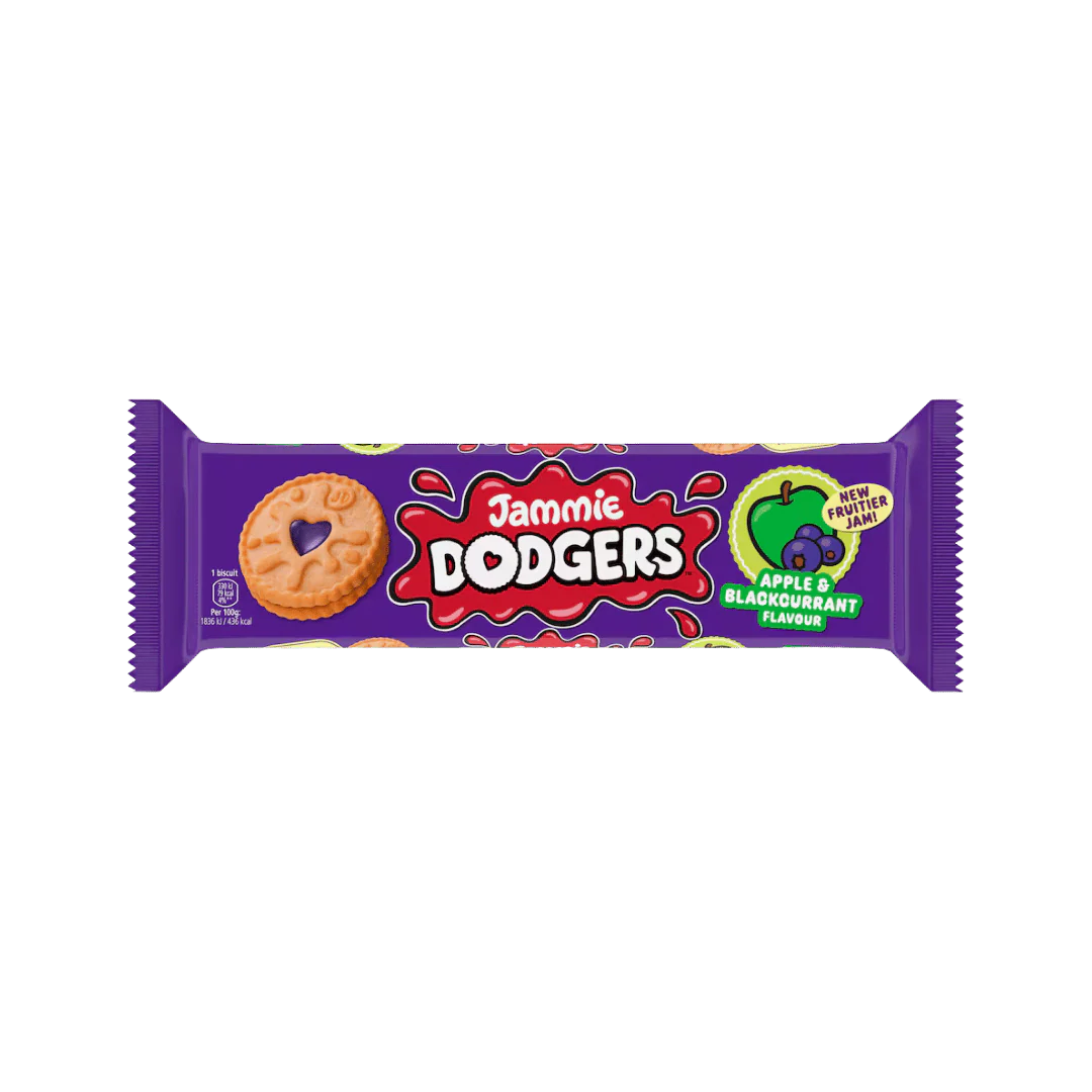 Jammie Dodgers Apple & Blackcurrant Biscuits