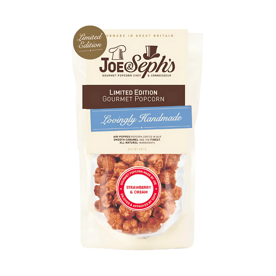 Joe & Seph's Strawberry & Cream Gourmet Popcorn