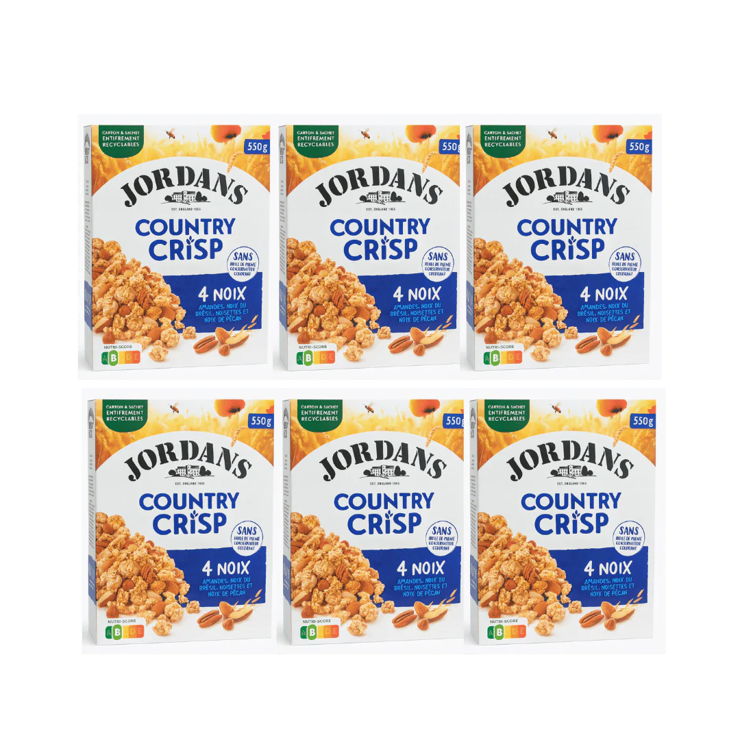 Jordans Country Crisp 4 Nuts Cereal