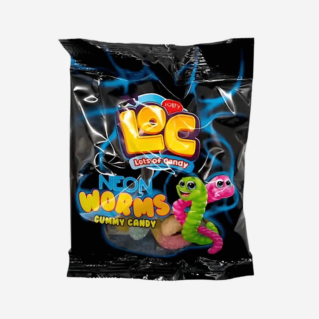 Jouy & Co Lots Of Candy Neon Worms - Image 2