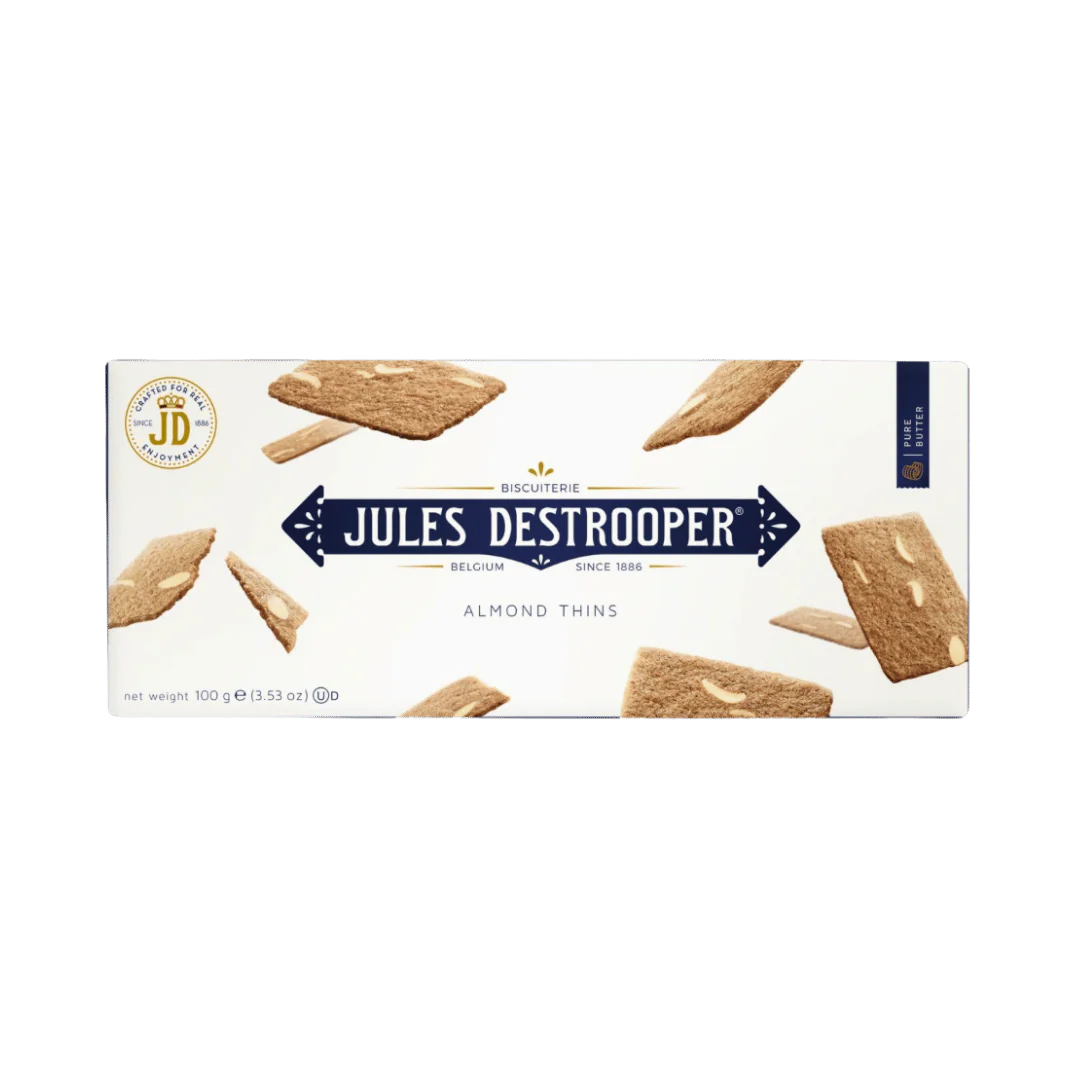 Jules Destrooper Almond Thins Belgium Biscuits